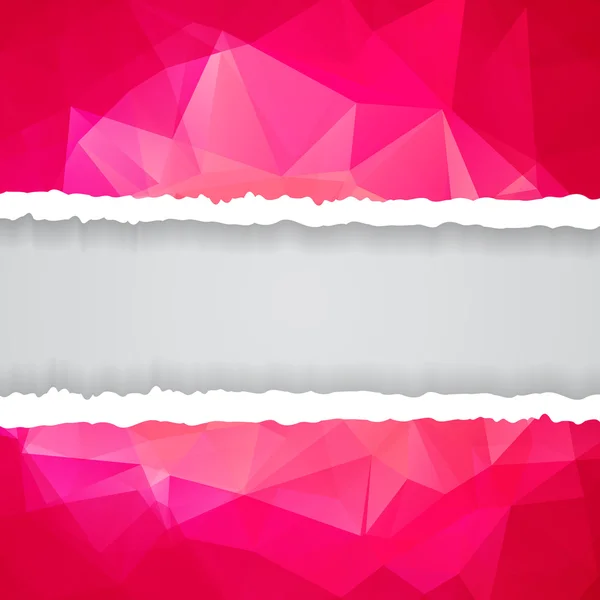 Abstracte roze papieren — Stockvector