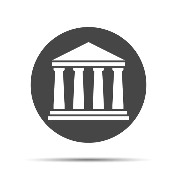 Düz siyah banka simgesi