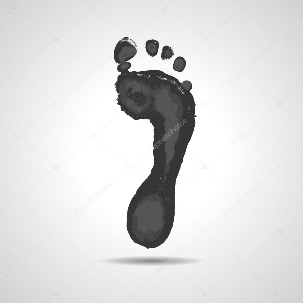 Icon of foot print