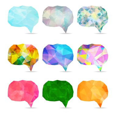 Geometrik konuşma balonları