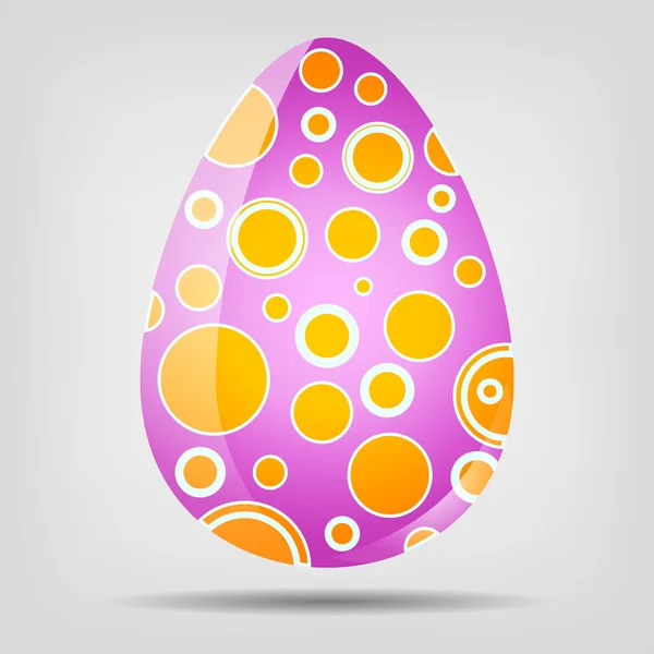 Cor ovo de Páscoa — Vetor de Stock
