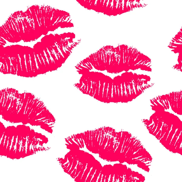 Láminas de labios rosados — Vector de stock