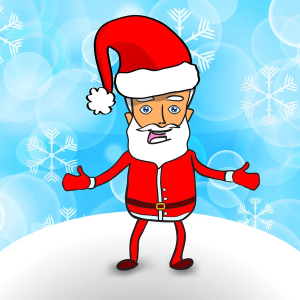 Feliz Santa Claus — Vector de stock