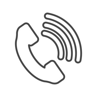 telefon alıcısı vektör simgesi