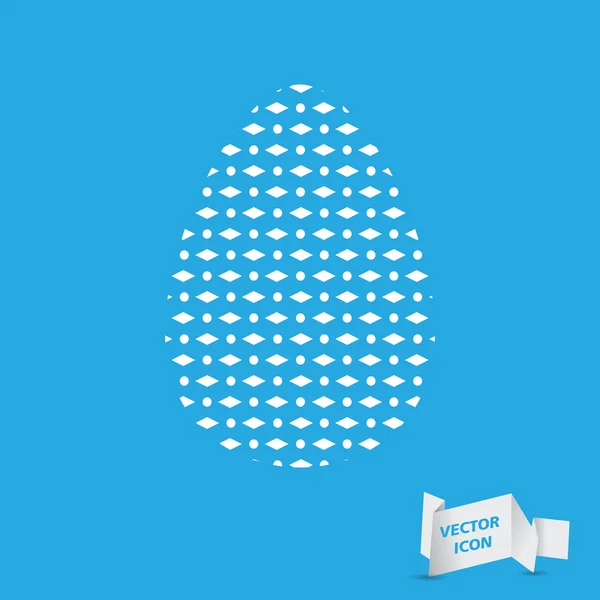 复活节彩蛋标志图标 — 图库矢量图片