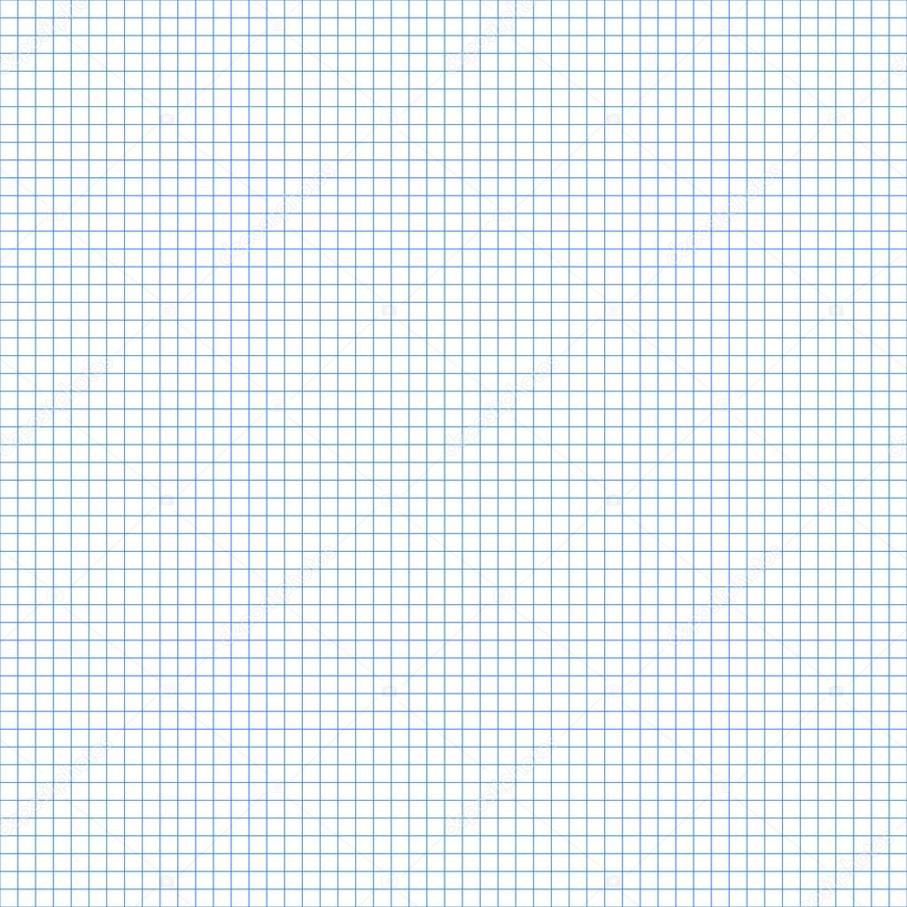 White squared graph paper