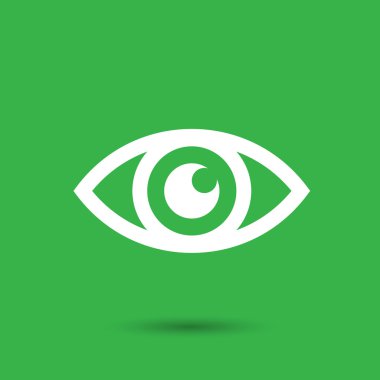 göz simgesi - vektör