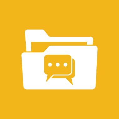 sohbet simgesi piktogram