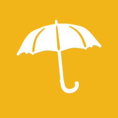 Düz şemsiye simgesi