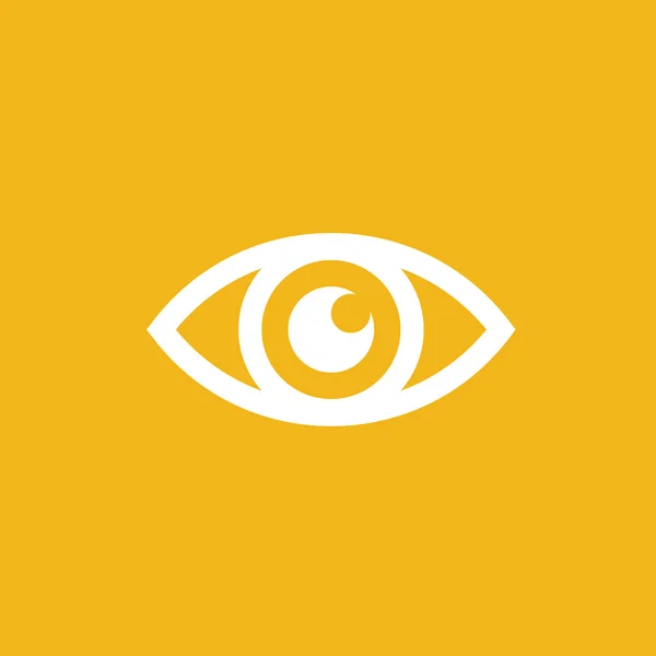 Pictogram van het oog - vector — Stockvector