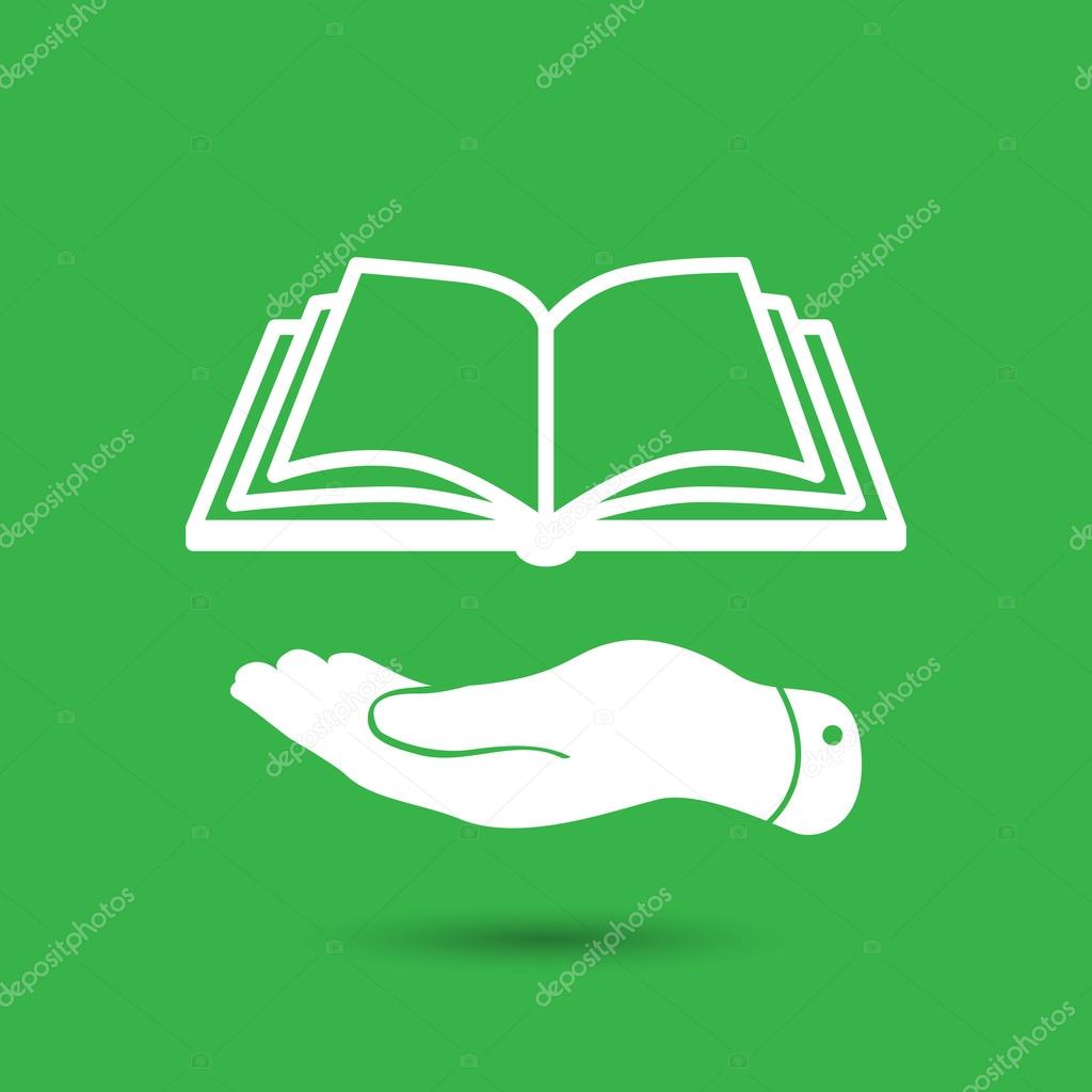 giving the book icon