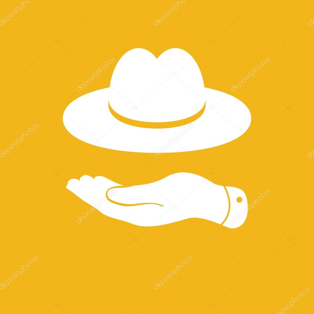 white hat icon