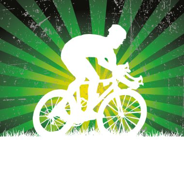 bisiklet yarış poster