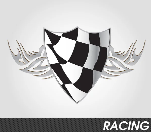 Racing sign — Stock Vector