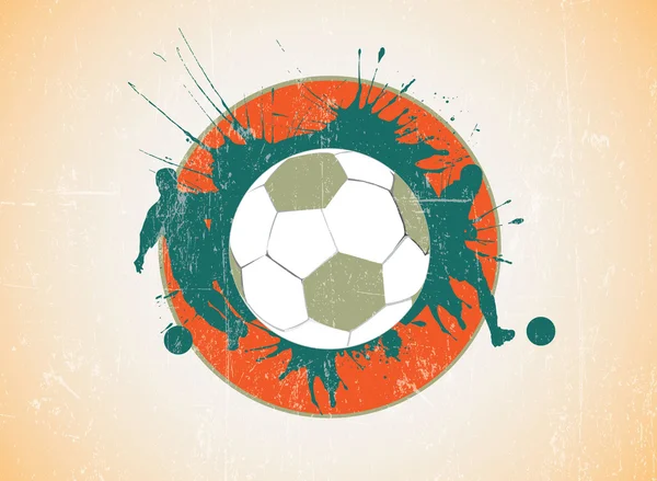 Voetbal teken — Stockvector