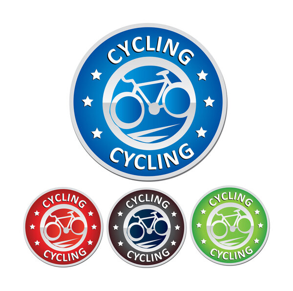 Значок велосипедиста
