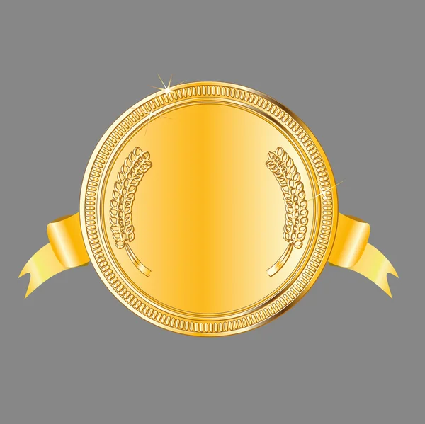 Award zegel medaille — Stockvector