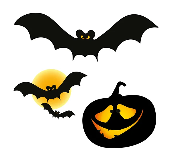 Iconos de Halloween — Vector de stock