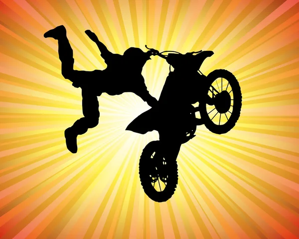 Motorcross poster — Stockvector