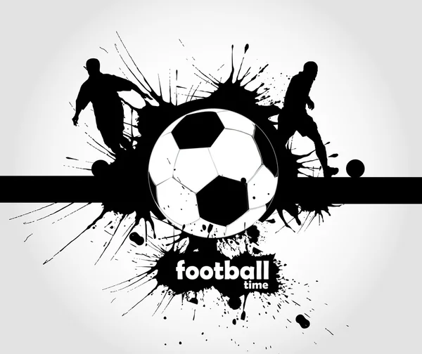 Panneau football — Image vectorielle