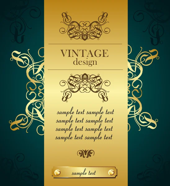 Vintage background — Stock Vector