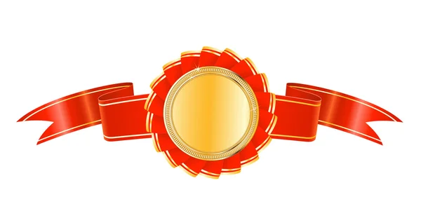 Medalla de sello de premio — Vector de stock