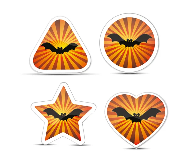 Iconos de Halloween — Vector de stock