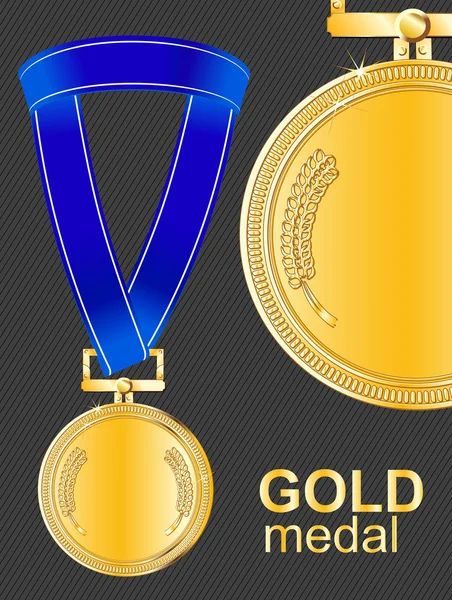 Prémio conjunto de medalhas —  Vetores de Stock