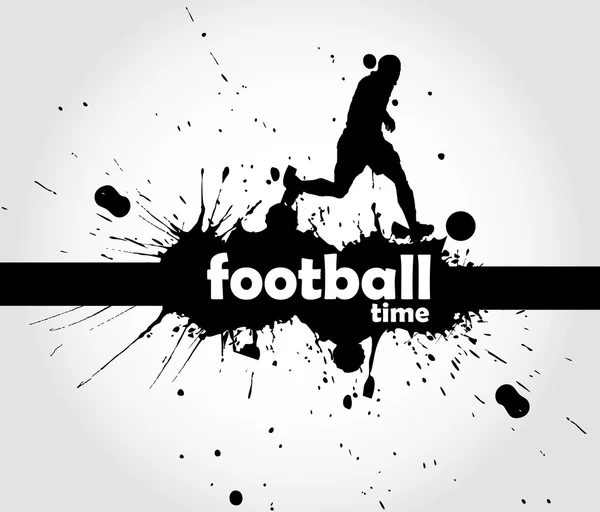 Panneau football — Image vectorielle