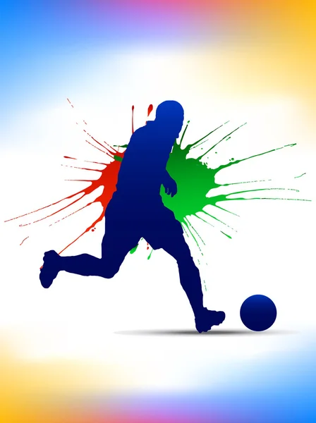 Panneau football — Image vectorielle