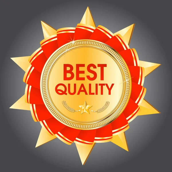 Best quality award — Stock Vector © kots_09 53447979
