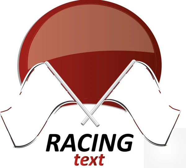 Segno Racing — Vettoriale Stock