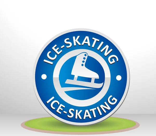 滑冰标志 — 图库矢量图片