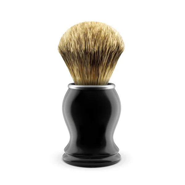 Shaving brush isolated on white background — Stock Vector