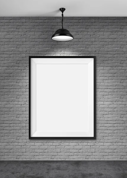 Quadro em branco — Fotografia de Stock