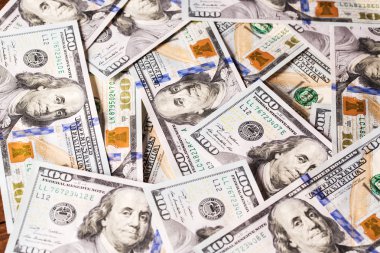 para Amerikan dolarları bolluğu