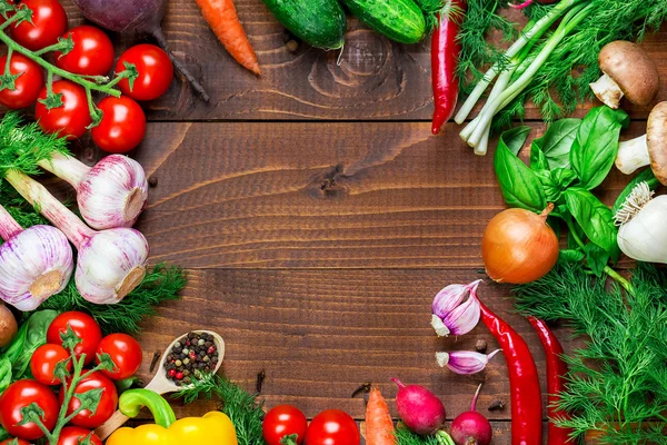 Fundo bonito alimentação orgânica saudável — Fotografia de Stock