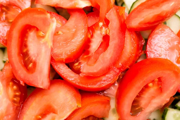 Färsk tomat skivor — Stockfoto