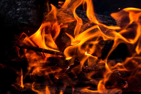 燃える炎 — ストック写真