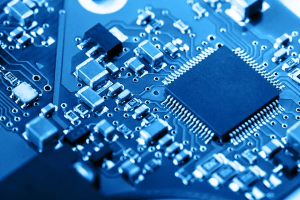 Circuit board background — Stock Photo, Image