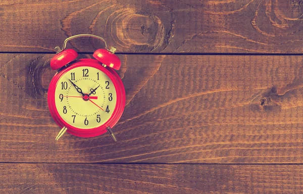 Yellow and red Alarm Clock — Stock Photo, Image