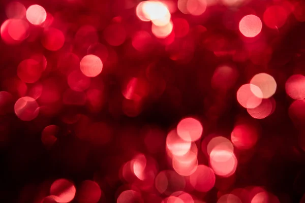 Red circular bokeh background — Stock Photo, Image