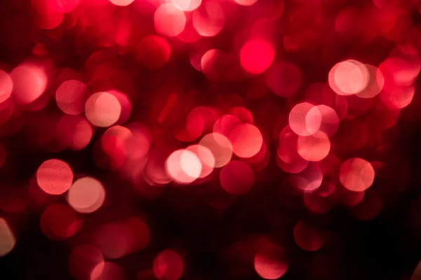 Rosso bokeh circolare sfondo — Foto Stock