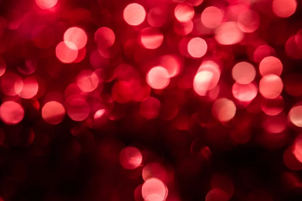 Red circular bokeh background — Stock Photo, Image