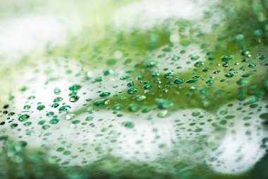 su kabarcıkları damla