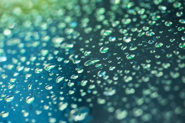 Gotas de água bolhas — Fotografia de Stock