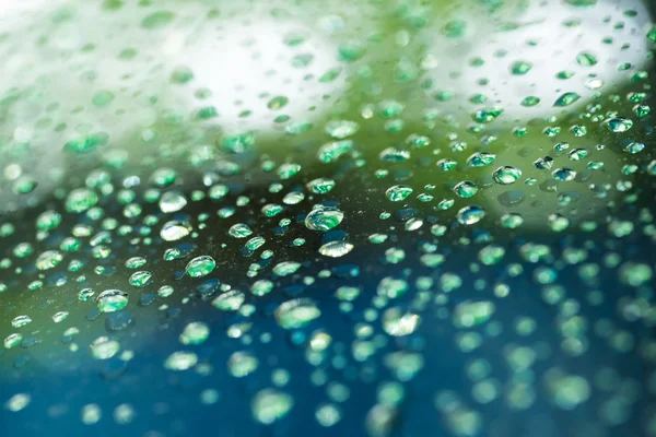Gotas de água bolhas — Fotografia de Stock