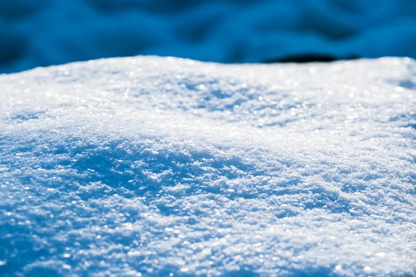 Snow background close up — Stock Photo, Image