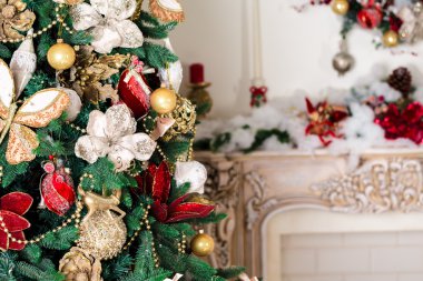 Noel tatil köknar ağacı