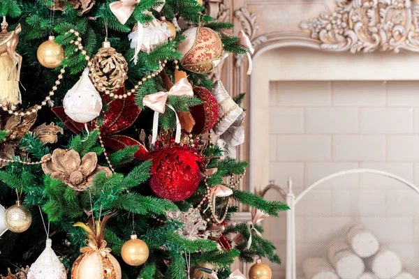 Árbol de abeto navideño — Foto de Stock